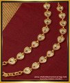 one gram gold mattel design, ear chain, mattil design, gold plated mattal, stone ear chain, covering mattel