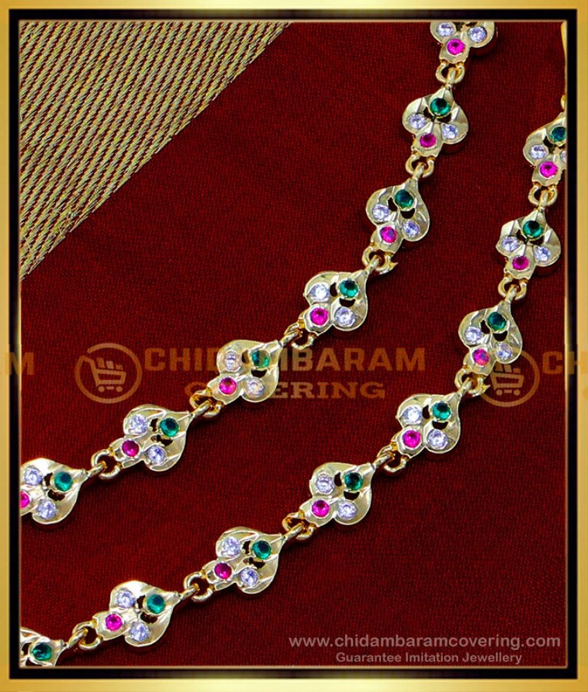 gold plated kaan chain earrings, new model gold matilu, matilu designs, Kaan Chain Gold