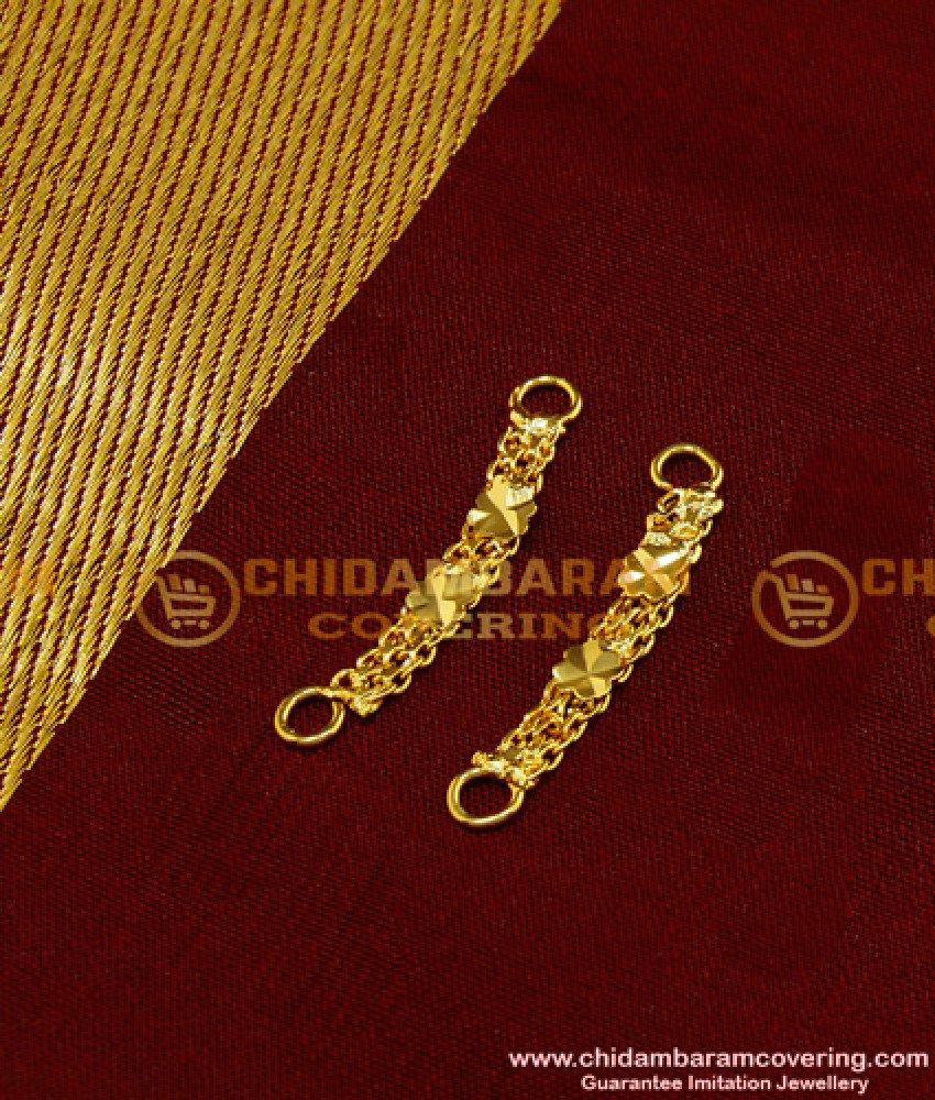 MAT53 - New Gold Design Mini Side Ear Chain Model Gold Plated Pilla Matilu Online