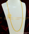 MCHN162 - Trendy Impon Gold Design Big Round Ad Stone Side Dollar with Chain Online Shopping
