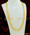 MCHN163 - Traditional Impon Two Line Rettai Vadam Gold Design Mugappu Chain Online