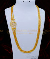 MCHN437 - South Indian Traditional Gold Lakshmi Mugappu Chain for Women 
