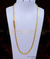 One Gram Gold Guarantee White Stone Mugappu Chain Designs 