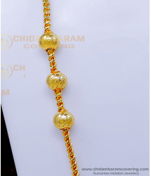 MCHN512 - Plain Daily Wear Thali Chain Model with Balls Mugappu