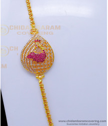 MCHN517 - Mugappu New Model Gold Thali Chain Designs for Women