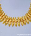 NLC1024 - Gold Inspired Latest Light Weight Kerala Necklace One Gram Gold Jewellery