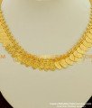 kasulaperu, kasulaperu necklace, coin necklace, kasu necklace, light weight kasulaperu, simple kasulaperu, one gram gold jewellery, chidambaram covering,