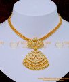 Five Metal Double Swan Impon Attigai Necklace Design Online