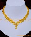 Latest Gold Plated Casting Necklace Design for Women