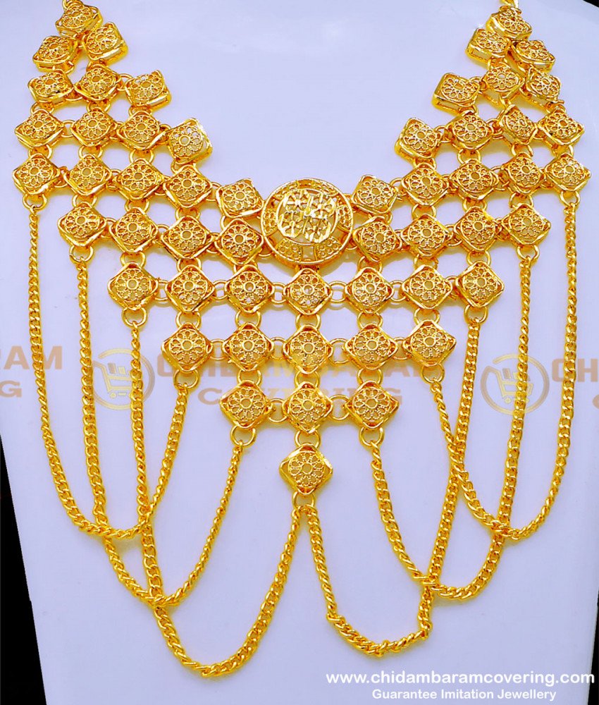 Latest Arabic Gold Necklace Designs Bridal Arabic Jewellery