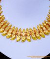 Kerala Wedding Jewellery One Gram Gold Necklace Design