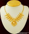 NLC321 - Simple Light Weight Kerala Gold Necklace Designs One Gram Gold Kerala Necklace Designs Online