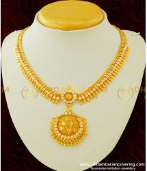 NLC326 - Elegant First Quality American Diamond Party Were Necklace Design Buy Online