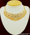 NLC399 - New Arrival Bridal Wear First Quality Impon Multi Stone Choker Necklace for Wedding
