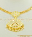 NLC474 - Buy Real Gold Design Full White Stone Five Metal Attigai Necklace Indian Traditional Jewellery Online