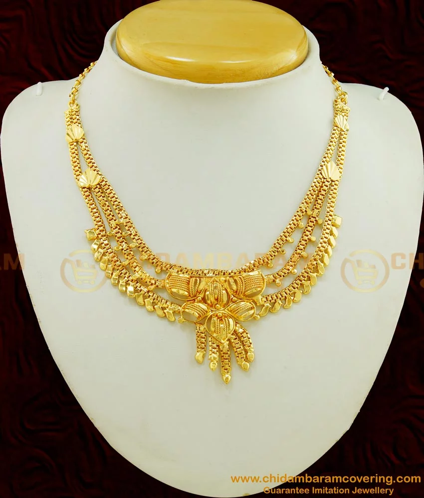 Traditional Wedding Gold Necklace Jewellery in Jodhpur at best price by S  Rameshwar Jewelers - Justdial