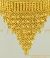 NLC539 - Kerala Style Gold Design Shiny Hanging Net elakkathali Necklace Design Indian Bridal Jewelry