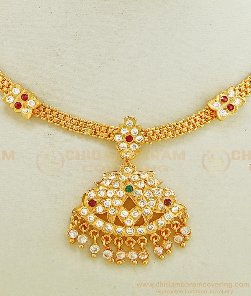 NLC601 - South Indian Traditional Gold Design Impon Attigai Buy Guaranteed Jewellery