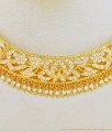 NLC635 - Bridal Wear First Quality Impon Stone Bridal Choker Necklace Collections Buy Online