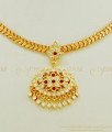 NLC665 - South Indian Jewellery Traditional Gold Design Impon Stone Attigai Buy Online Shopping