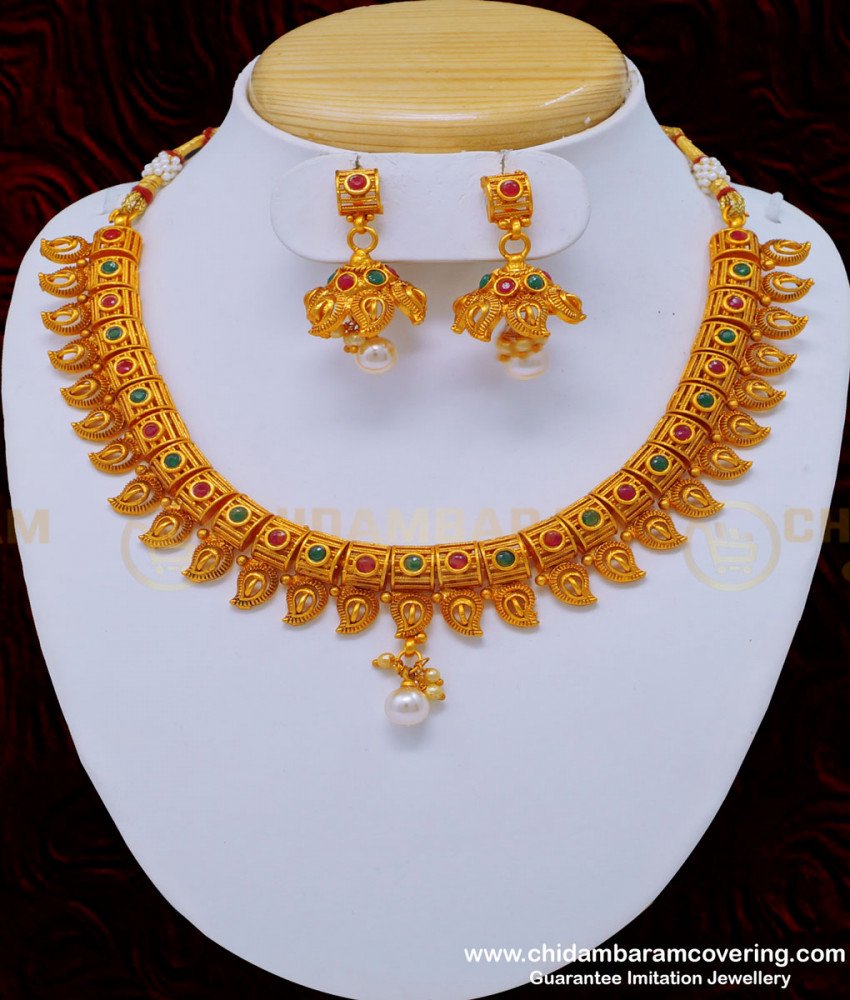 fashion-jewellery-temple-necklace-negas-necklace-nagas-jewellery-temple-jewellery-antique-jewelry-antque-jewellery-mango-necklace