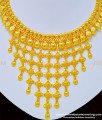 Kaliyoonjal, choker necklace, Kaliyoonjal necklace, Elakkathali choker, one gram gold Kaliyoonjal, one gram gold jewellery, gold plated necklace, 