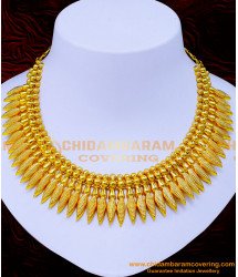 NLC1229 - Kerala Traditional Jewellery Wedding Gold Necklace Designs