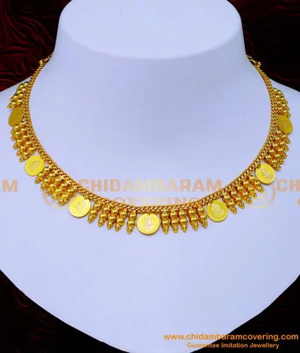 Light Weight Gold Bridal Necklace Set - Indian Jewellery Designs