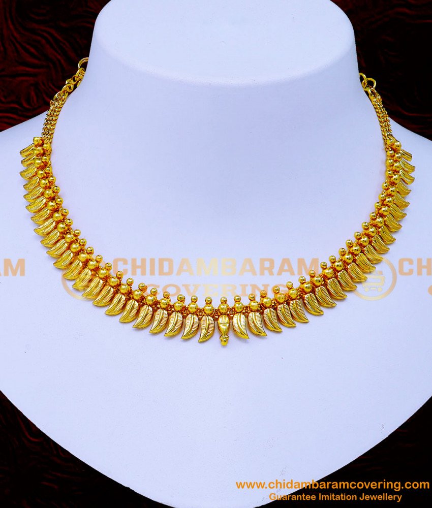  2 gram gold plated jewellery, Necklace designs in gold, Necklace designs new model, gold necklace designs, designer gold necklace, gold necklace set