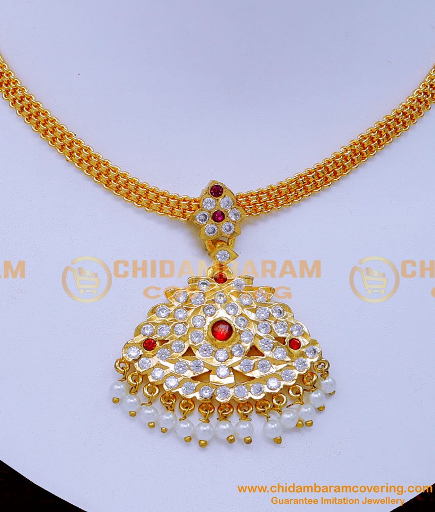 jigini gold designs, nanu patti designs, Gold nanu necklace designs, gold nanu design, attigai necklace, impon attigai necklace, impon necklace