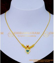 Nlc1284 - Light Weight Gold Simple Palakka Mala Kerala Jewellery Online 