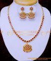 gold nanu necklace designs, new model gold attigai, impon necklace, Gold impon necklace set, 1 gram gold plated jewellery, impon attigai, impon stone necklace