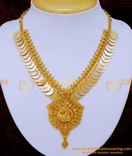 Buy WHP 22kt Gold Haram Gold Necklace For Women, BIS Hallmark Necklace Set  For Women Pure Gold, Bridal Jewellery Set For Wedding, Gold Choker,  Traditional Golden Sets, Stylish Design at Amazon.in