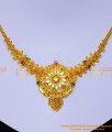 1 gram gold necklace online shopping, stone necklace design, gold plated necklace for wedding, imitation jewelry, bridal necklace, traditional necklace, south indian necklace, traditional stone necklace designs