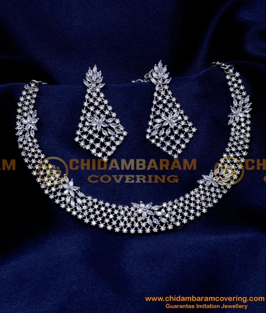 Bridal Diamond Necklace | Indian Wedding Blog | Think Shaadi | Bridal  jewelry, Bridal diamond necklace, Bridal jewelry necklace