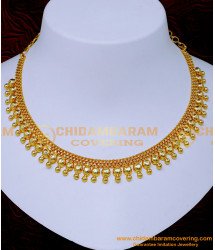 NLC1388 - Latest One Gram Jewellery Traditional Necklace Designs