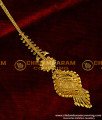 NCT004 - Gold Plated Traditional Nethi Chutti / Maang Tikka Oval Shape Design