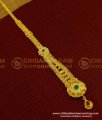 NCT090 - Latest Gold Papidi Billa Design Forming Gold Stone Maang Tikka Designs for Wedding