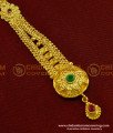 NCT090 - Latest Gold Papidi Billa Design Forming Gold Stone Maang Tikka Designs for Wedding