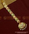NCT116 - Beautiful Wedding Jewellery Impon Full Ad Multi Stone Maang Tikka Design for Bride 