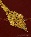 NCT134 - Bridal Wear Gold Forming Enamel Design Maang Tikka Nethichutti Design Online