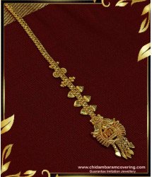 NCT156 - One Gram Gold Plated Cute Simple Design Maang Tikka for Kids