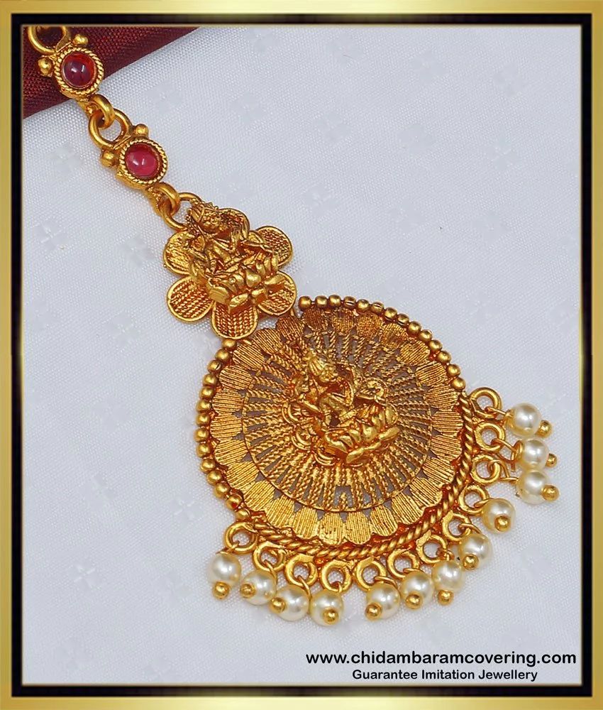 Buy Premium Quality Antique Gold Design Stone Lakshmi Design with ...