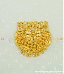 PND033 - Gold Plated Plain Flower Design Pendant Imitation Jewellery Buy Online