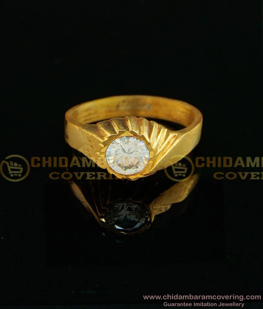 Citrine Panchdhatu Ring (Design A1) | GemPundit