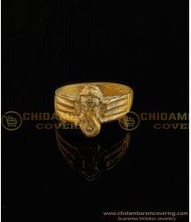 RNG044 - Pure Panchalogam Idampuri Vinayagar Ring Daily Use 5 Metal Jewellery