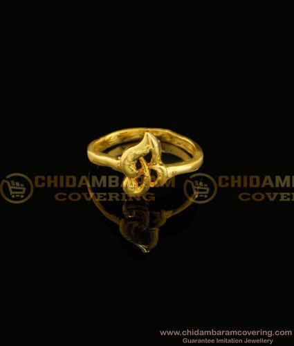 RNG095 - Cute Impon Real Gold Design Casting Ring Gold Design Best Price Online