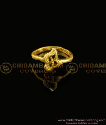 Gold Ring Design For Female Without Stone - South India Jewels