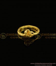 RNG098 - Original Impon Casting plain gold ring design for female