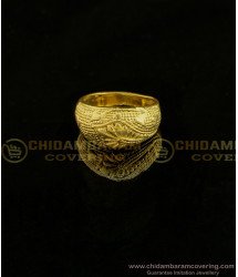 RNG122 - Gold Plated Daily Wear Casting Ring Imitation Jewellery Online